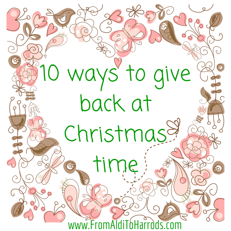 10 ways to give back at Christmas