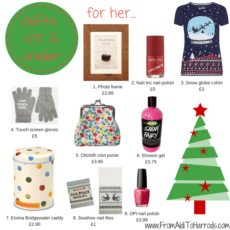 Gifts for her under £5