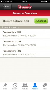 Roamler – smart phone app for earning