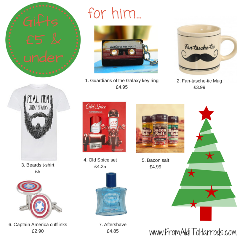 Gifts for him under £5