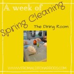 A Week of Spring Cleaning – The Dining Room