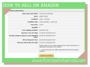 How to sell on Amazon Marketplace