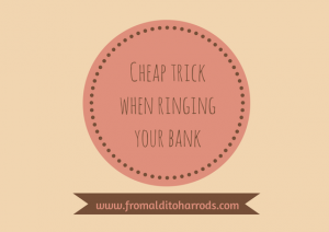 Ring you bank for free