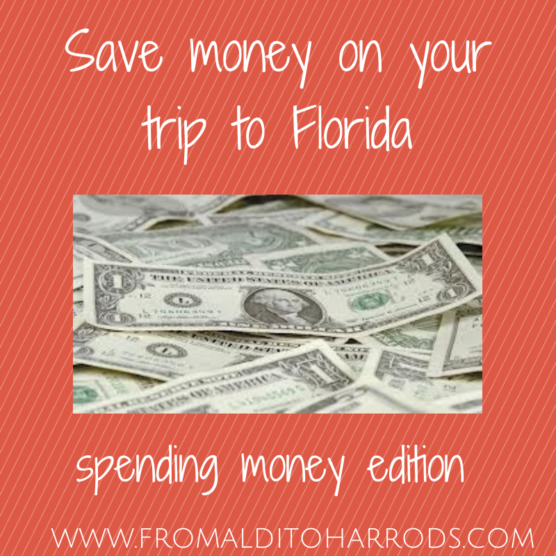 Cheap Orlando Holidays - spending money