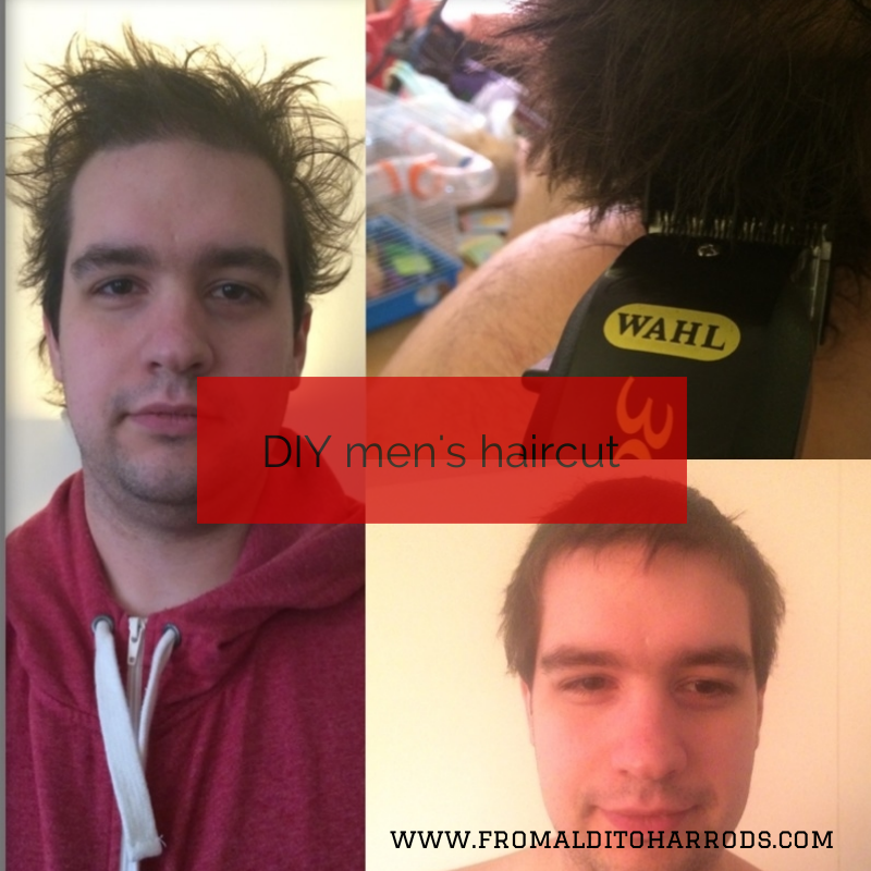 DIY men's haircut