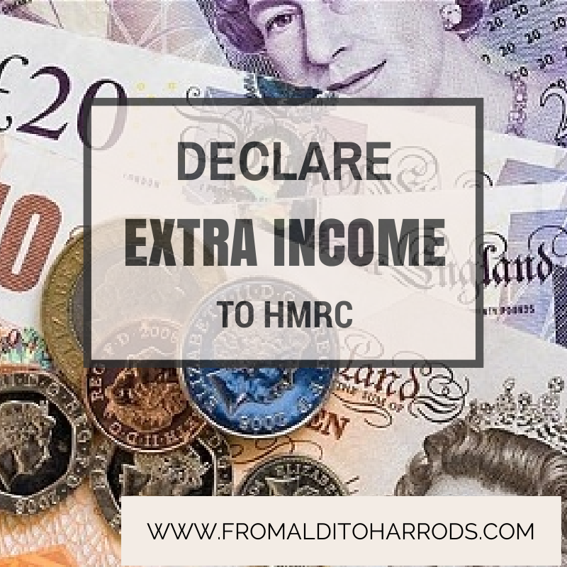 Declare extra earnings