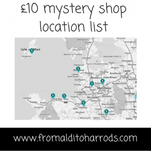 Close to any of these locations? Earn £10!