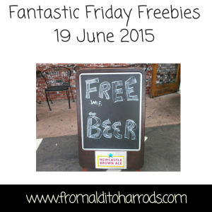 Fantastic Friday Freebies – 19 June 2015