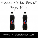 Freebie: 2 Bottles of Pepsi Max at Tesco