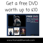 Free DVD worth up to £10 from TopCashback