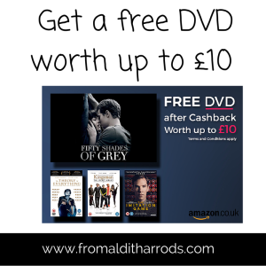 Free DVD worth up to £10 from TopCashback