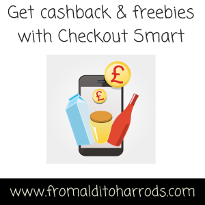Cashback and freebies with CheckoutSmart