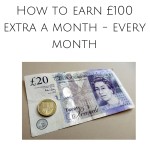 How to earn an extra £100 a month