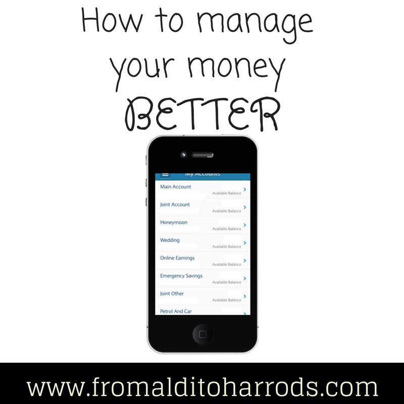 How to manage your money better