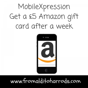 Mobile Xpression – £5 Amazon voucher