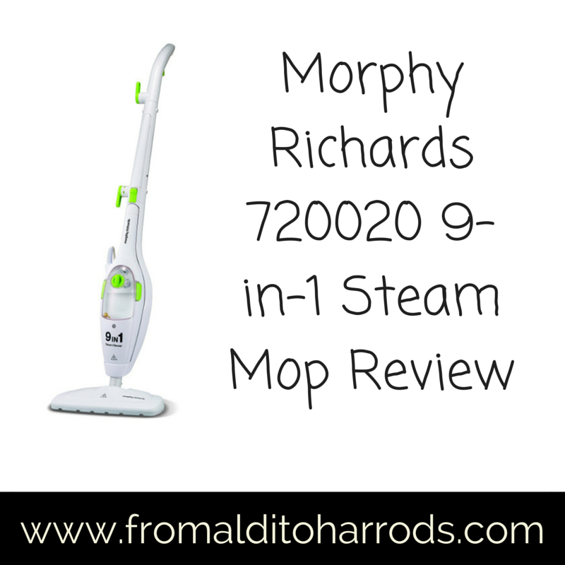 Morphy Richards 720020 9-in-1 Upright and Handheld Steam Mop review