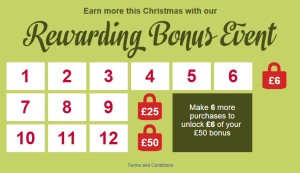 Quidco Rewarding Christmas Bonus Event – Get £50!