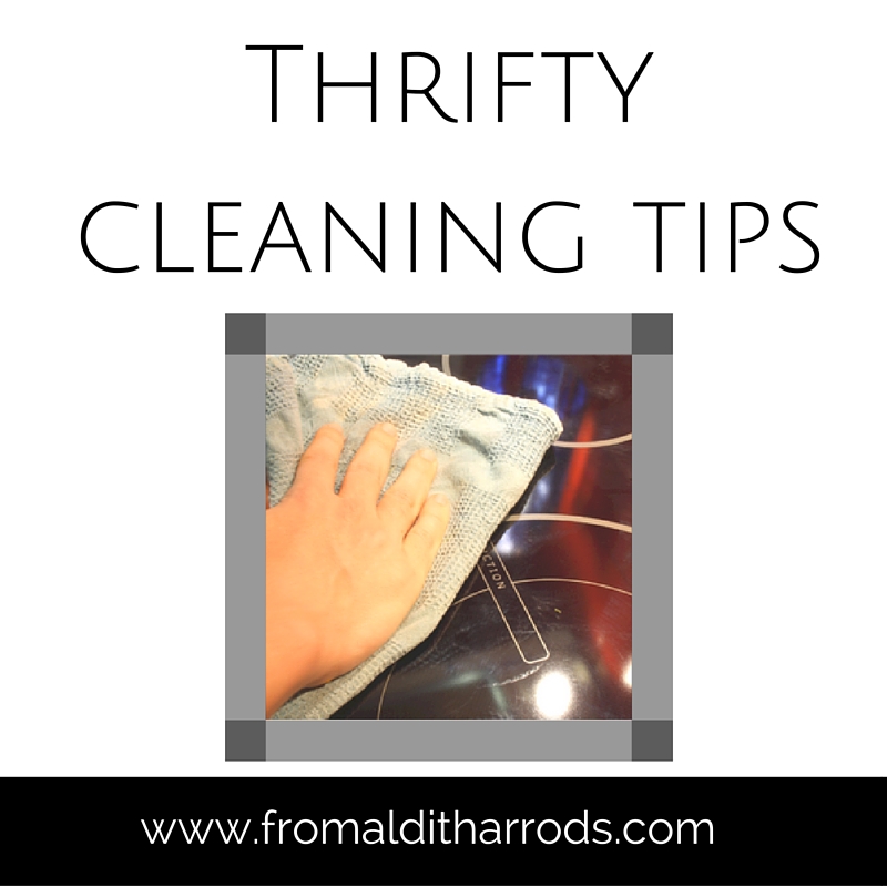 Thrifty cleaning tips