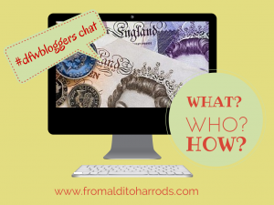 #dfwbloggers weekly chats