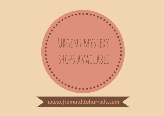 mystery shops
