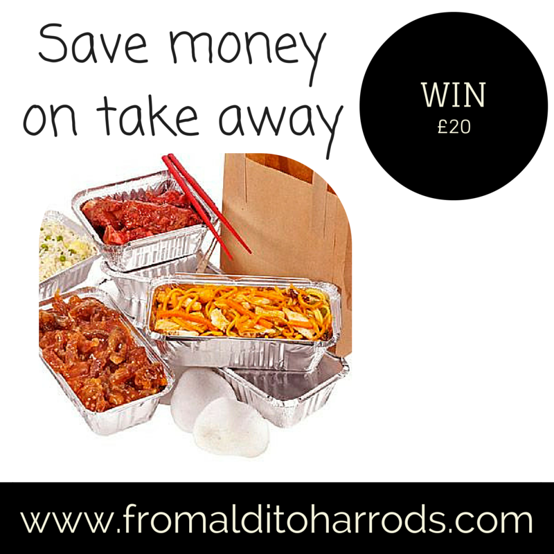 save money on take away