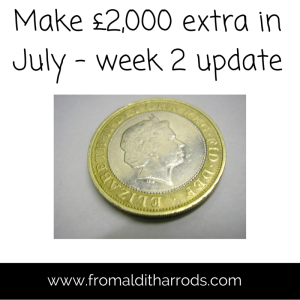 £2,000 challenge – week 2 update
